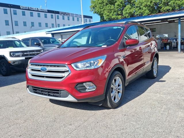 Used 2018 Ford Escape SEL with VIN 1FMCU9HD7JUA66404 for sale in Hialeah, FL