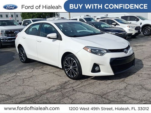 2014 Toyota Corolla S Plus
