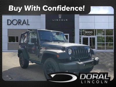 2017 Jeep Wrangler Willys Wheeler