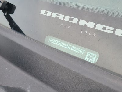 2022 Ford Bronco Badlands