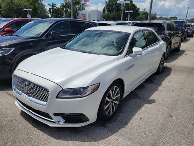 2020 Lincoln Continental Standard