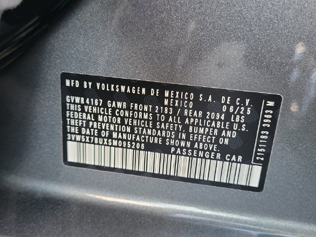 2025 Volkswagen Jetta 1.5T S