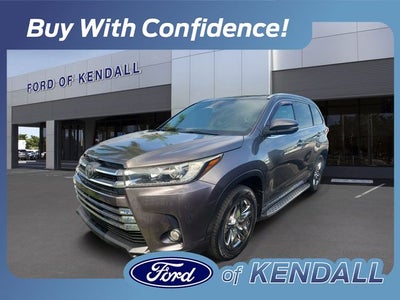 2017 Toyota Highlander Limited Platinum